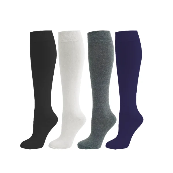 Boys Ribbed Knee High Socks